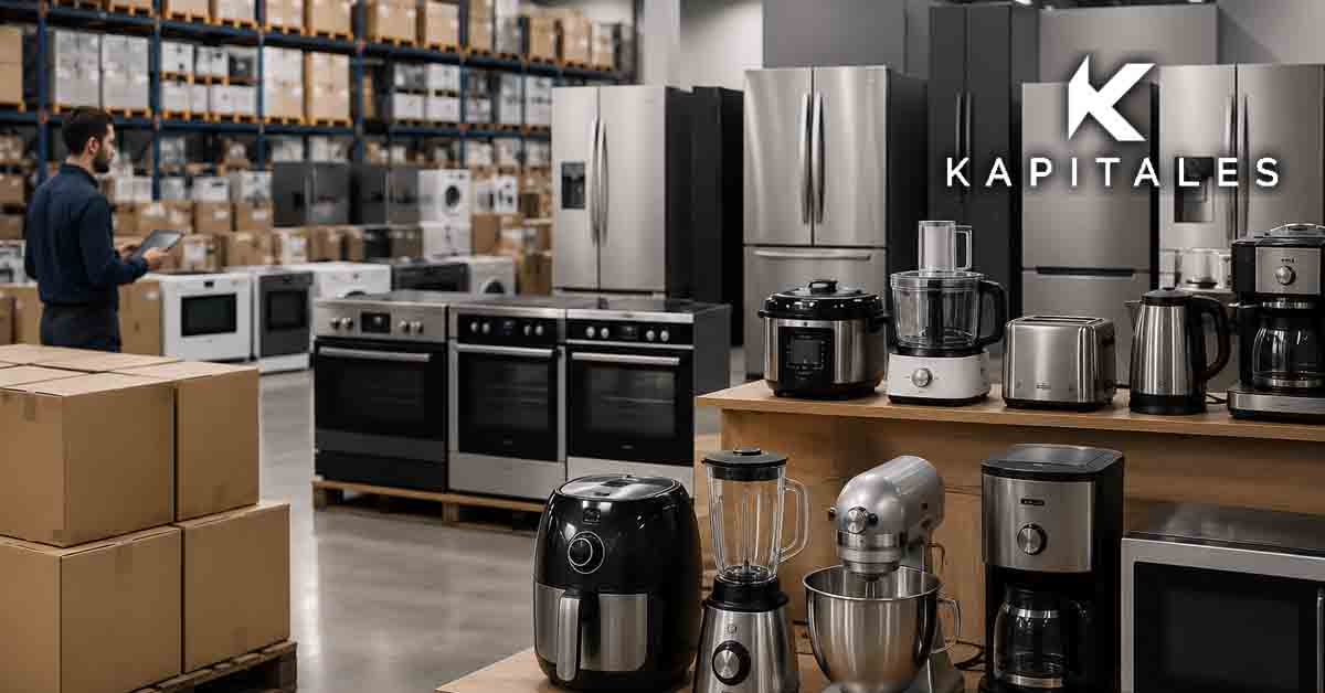 An attractive opportunity to invest in this electrical kitchen appliances distributor company. An attractive opportunity to invest in this electrical kitchen appliances distributor company.