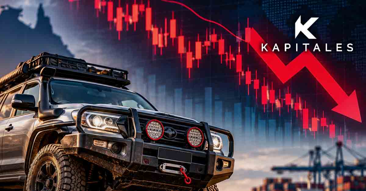 ARB Corporation Shares Fall 3.27% as Weak Quarterly Sales Weigh on Australian and Export Markets