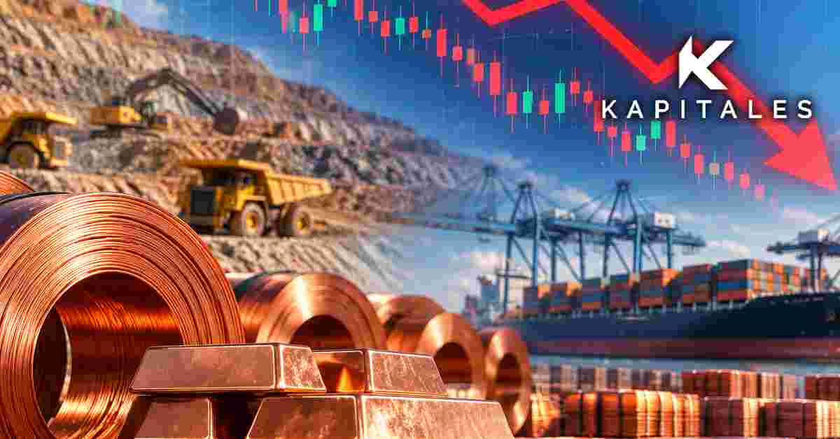 Copper Prices Hit Five-Week Low as Rising Inventories Challenge Global Supply Outlook