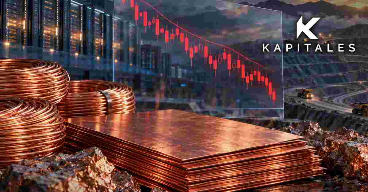 Copper Prices Hit Five-Week Low as AI Sell-Off Clouds Long-Term Supply Outlook