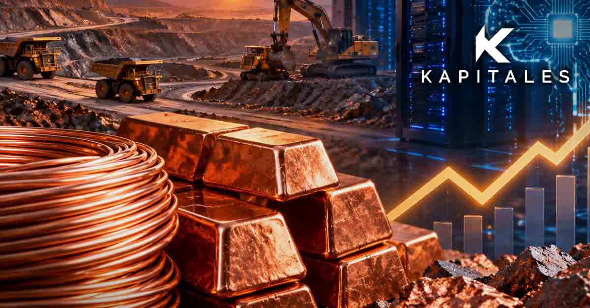 Copper Prices Gain as AI Demand and US$332 Billion Mining Investment Needs Raise Supply Concerns