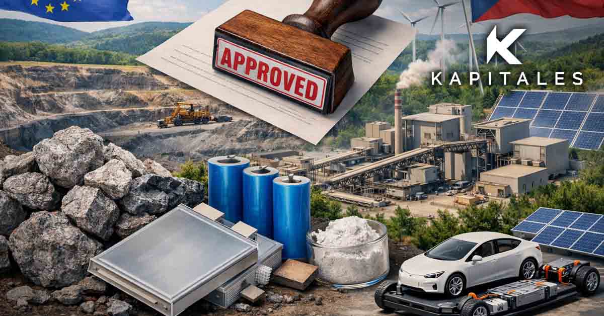 European Metals Secures Regional Rezoning Approval for Cinovec Lithium Project.