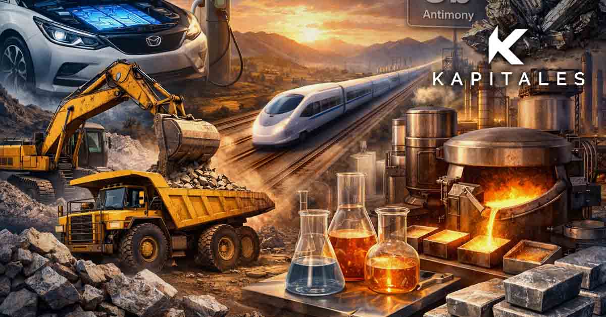 EV Resources Advances Fast-Track Strategy for Antimony Production