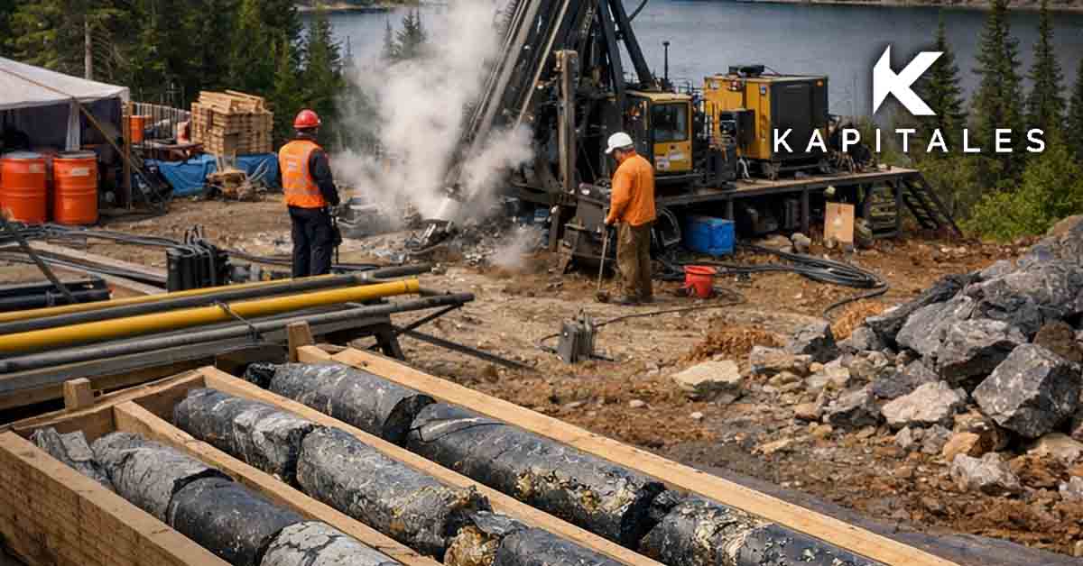 First Drill Hole at Cabin Lake Gold Project Confirms Sulphide Mineralisation