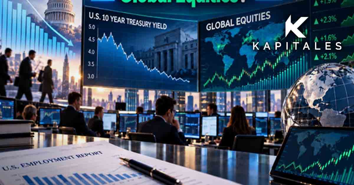 Can Cooling US Jobs Ease Bond Pressure and Lift Global Equities?