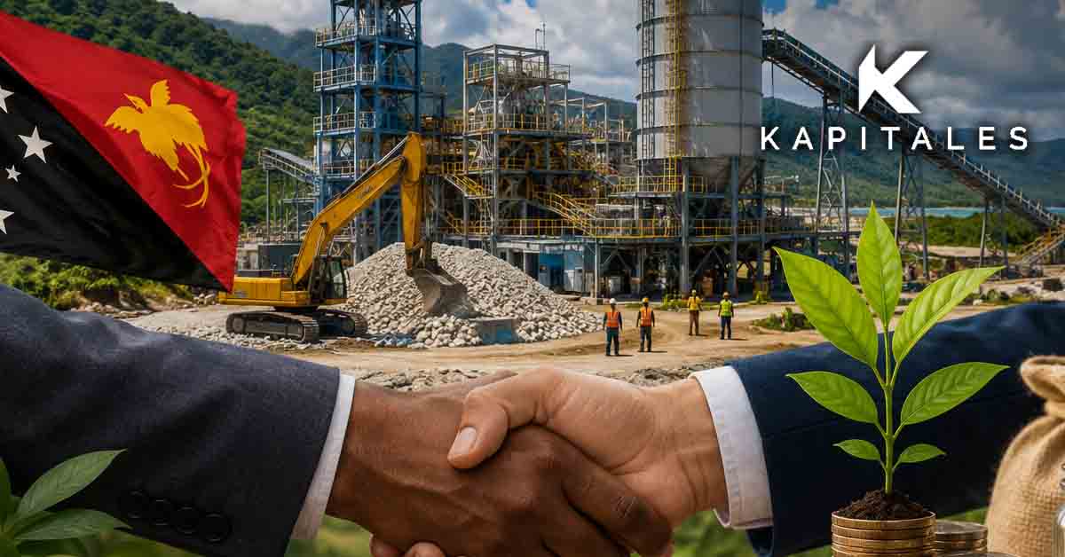 PNG Government Invests in Pacific Lime's Central Lime Project